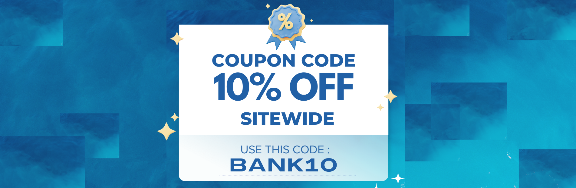 Homepage - Coupon Code